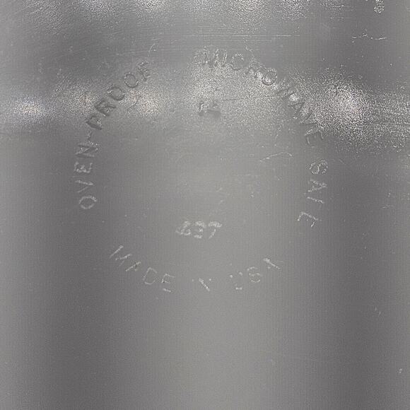 Vintage Pyrex Casserole Dish Spring Blossom Green Daisy 8.5" USA Ovenproof - Picture 7 of 7